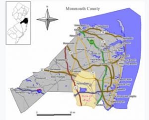 Howell NJ map